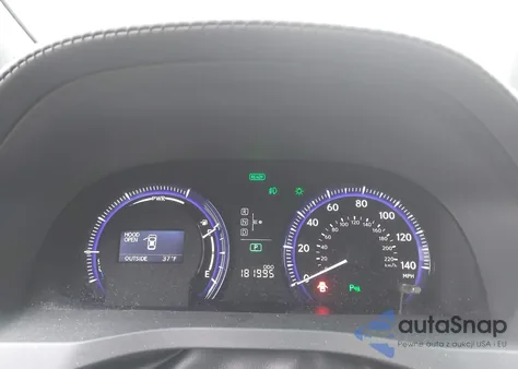 2012 Lexus Hs 250H Premium z USA, uszkodzony, nr VIN JTHBB1BA3C2049084